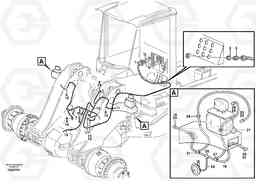 5463 Cable harness, front L60E, Volvo Construction Equipment