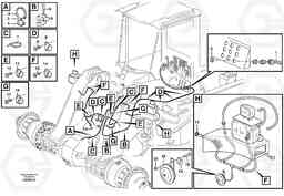 90193 Front cable harness with assembly parts L60E, Volvo Construction Equipment