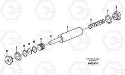 61841 Accumulator L150E S/N 6005 - 7549 S/N 63001 - 63085, Volvo Construction Equipment