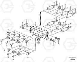 75747 Distribution block, B2 ATTACHMENTS ATTACHMENTS MISCELLANEOUS, Volvo Construction Equipment