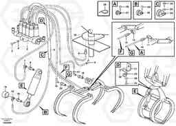 71639 Distribution block, B6 + B7 L180E HIGH-LIFT S/N 5004 - 7398, Volvo Construction Equipment