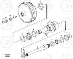 39638 Torque converter L60E, Volvo Construction Equipment