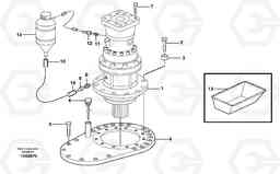 26492 Rebuild kit, Swing gearbox EC650 SER NO 539-618, Volvo Construction Equipment