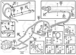 55590 Tipping system, load unit A25D S/N -12999, - 61118 USA, Volvo Construction Equipment