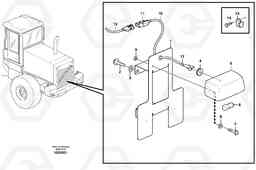 58223 License plate lamp L60E, Volvo Construction Equipment