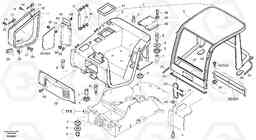 41499 Cab frame L25B TYPE 175 SER NO - 0499, Volvo Construction Equipment