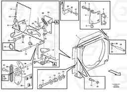 3759 Fan housing with fitting parts L220E SER NO 2001 - 3999, Volvo Construction Equipment