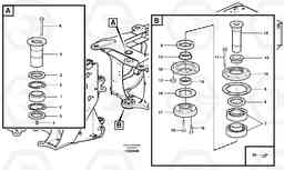 28516 Frame link L70E, Volvo Construction Equipment