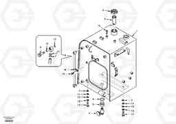 48986 Fuel tank with fitting parts EC55 SER NO 5001-, Volvo Construction Equipment