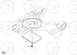 30594 Protecting plate EC55 SER NO 5001-, Volvo Construction Equipment