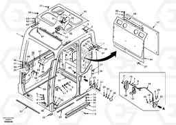 13772 Operator's cab EC55 SER NO 5001-, Volvo Construction Equipment