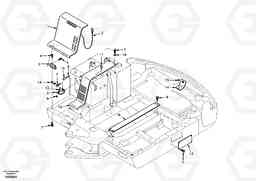 76367 Cowl frame, cover and hood EC55 SER NO 5001-, Volvo Construction Equipment