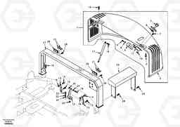 13774 Cowl frame, cover and hood EC55 SER NO 5001-, Volvo Construction Equipment