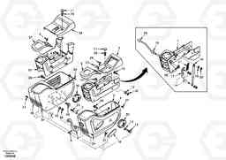 39170 Instrument panel, control panel EC55 SER NO 5001-, Volvo Construction Equipment