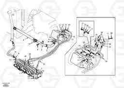 78303 Hydraulic system, hydraulic tank to hydraulic pump EC55 SER NO 5001-, Volvo Construction Equipment