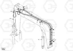 18867 Working hydraulic, boom EC55 SER NO 5001-, Volvo Construction Equipment