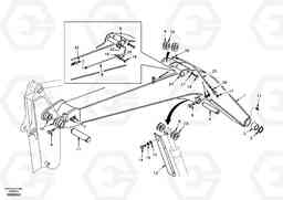 1549 Links to boom, mono EC55 SER NO 5001-, Volvo Construction Equipment