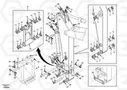 19571 Links to dipper arm EC55 SER NO 5001-, Volvo Construction Equipment