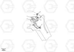 41673 Working lamp on boom EC55 SER NO 20001-, Volvo Construction Equipment