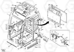11251 Operator's cab EC55 SER NO 20001-, Volvo Construction Equipment