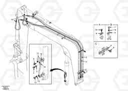 1045 Working hydraulic, boom EC55 SER NO 20001-, Volvo Construction Equipment