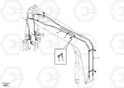 21054 Working hydraulic, hammer and shear for boom EC55 SER NO 20001-, Volvo Construction Equipment
