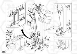 11566 Links to dipper arm EC55 SER NO 20001-, Volvo Construction Equipment