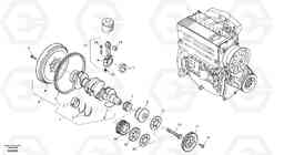 3301 Crankshaft L25B TYPE 175 SER NO - 0499, Volvo Construction Equipment
