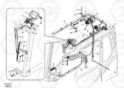 103406 Cable harnesses, cab EC210B APPENDIX FORESTRY VERSION, Volvo Construction Equipment