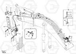 12415 Automatic lubricating system, boom EC210B APPENDIX FORESTRY VERSION, Volvo Construction Equipment