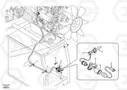 33564 Engine block heater EC240B, Volvo Construction Equipment