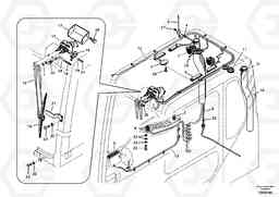 96749 Cable harnesses, cab EW160B, Volvo Construction Equipment