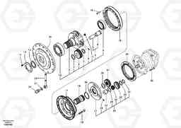 106458 Swing gearbox EC240, Volvo Construction Equipment