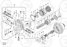 105259 Travel motor EC240B SER NO INT 12641- EU & NA 80001-, Volvo Construction Equipment