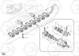 48506 Bottom roller EC240B, Volvo Construction Equipment