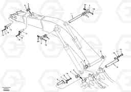 103388 Links to boom, long reach EC240B SER NO INT 12641- EU & NA 80001-, Volvo Construction Equipment