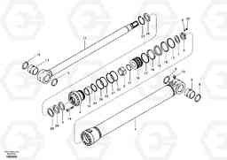 101315 Boom cylinder EC240B SER NO INT 12641- EU & NA 80001-, Volvo Construction Equipment