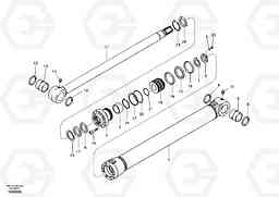 32703 Boom cylinder, adjustable 2nd EC240B, Volvo Construction Equipment