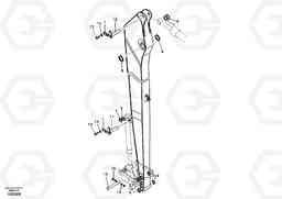 84287 Links to dipper arm, long reach EC240B SER NO INT 12641- EU & NA 80001-, Volvo Construction Equipment