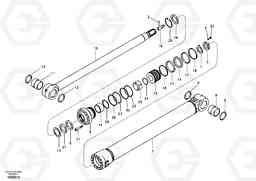 92427 Dipper arm cylinder EC240B, Volvo Construction Equipment