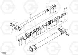 90034 Dipper arm cylinder EC240B, Volvo Construction Equipment