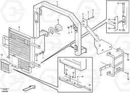 39650 Radiator, kylare. L150D, Volvo Construction Equipment