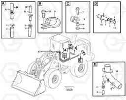 85837 Heating system L150E S/N 6005 - 7549 S/N 63001 - 63085, Volvo Construction Equipment