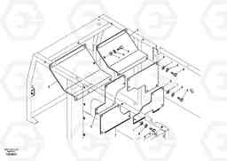 5373 Cover, main pump EC290B, Volvo Construction Equipment
