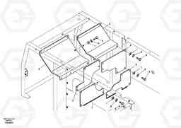 5373 Cover, main pump EC290B, Volvo Construction Equipment