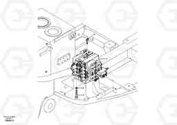 47108 Control valve with fitting parts. EC290B, Volvo Construction Equipment