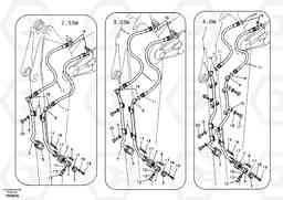 58573 Working hydraulic, hammer and shear for dipper arm EC290B, Volvo Construction Equipment