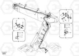 24680 Working hydraulic, quickfit on adjustable boom EC290B SER NO INT 13562- EU & NA 80001-, Volvo Construction Equipment