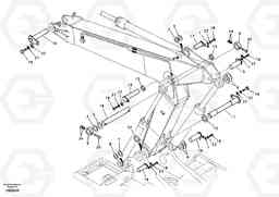 86890 Links to boom, adjustable EC290B, Volvo Construction Equipment