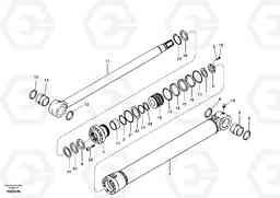 89130 Boom cylinder, adjustable 2nd EC290B SER NO INT 13562- EU & NA 80001-, Volvo Construction Equipment